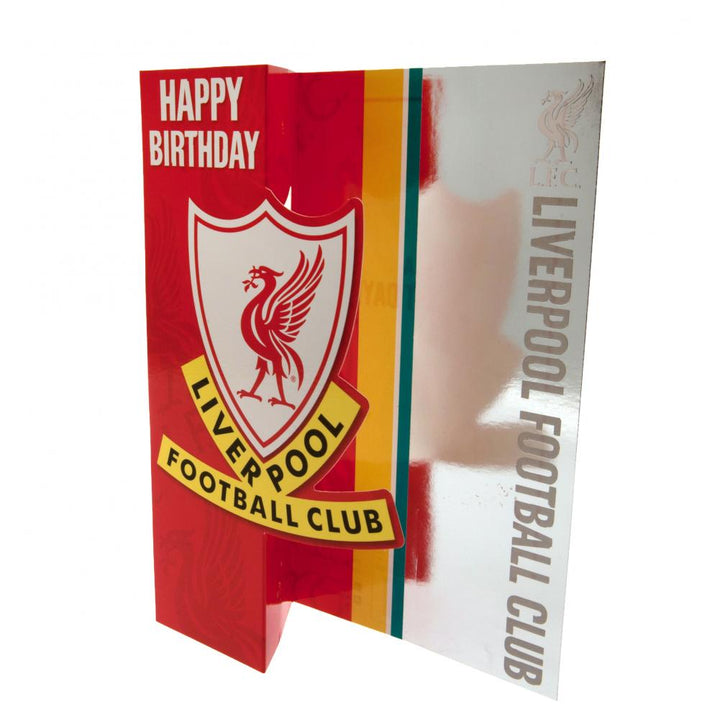 Liverpool Fc Birthday Card available to buy at www.giftsfinder.co.uk