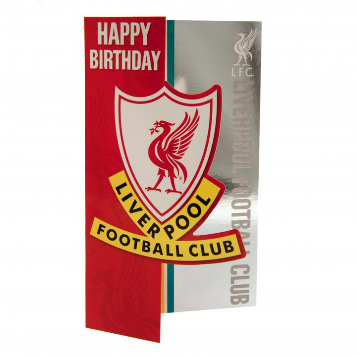 Liverpool Fc Birthday Card available to buy at www.giftsfinder.co.uk