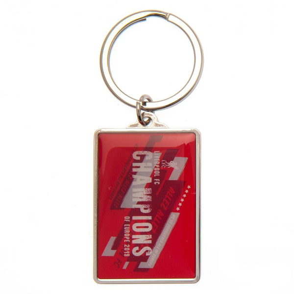 Liverpool Fc Champions Of Europe Keyring available to buy at www.giftsfinder.co.uk