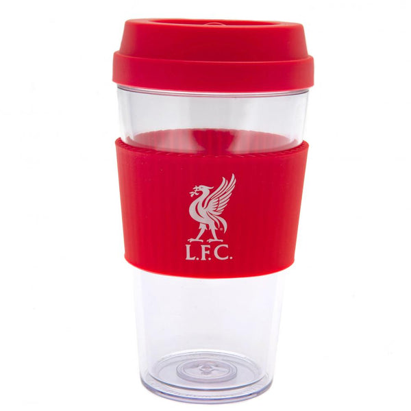 Liverpool Fc Clear Grip Travel Mug Lb available to buy at www.giftsfinder.co.uk