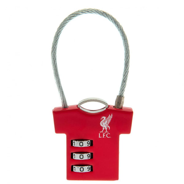 Liverpool Fc Combination Padlock available to buy at www.giftsfinder.co.uk