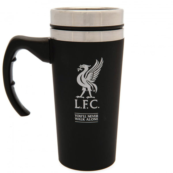 Liverpool Fc Executive Handled Travel Mug available to buy at www.giftsfinder.co.uk