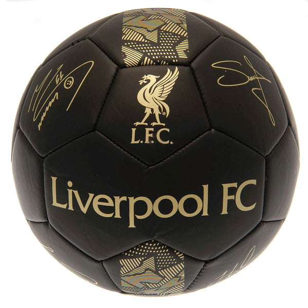 Liverpool Fc Football Signature Gold Ph available to buy at www.giftsfinder.co.uk