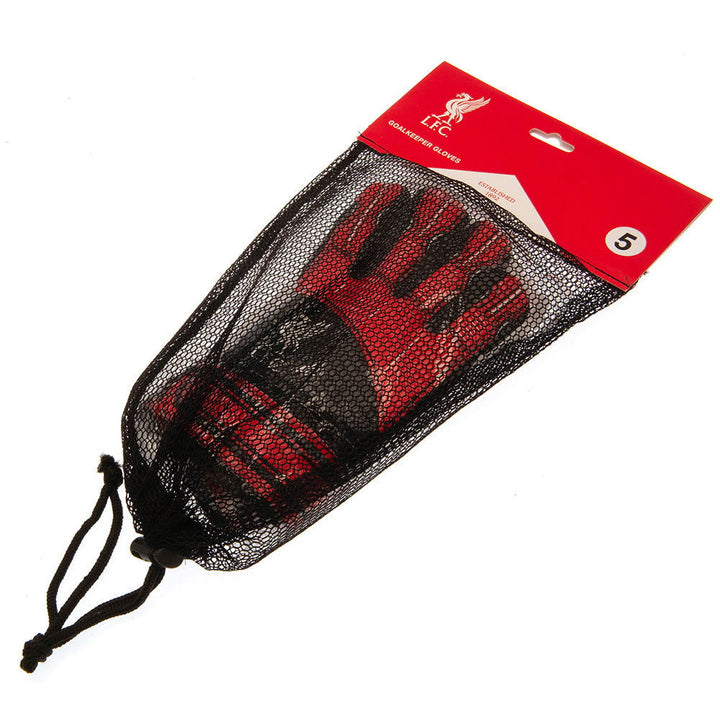 Liverpool Fc Goalkeeper Gloves Kids Dt available to buy at www.giftsfinder.co.uk