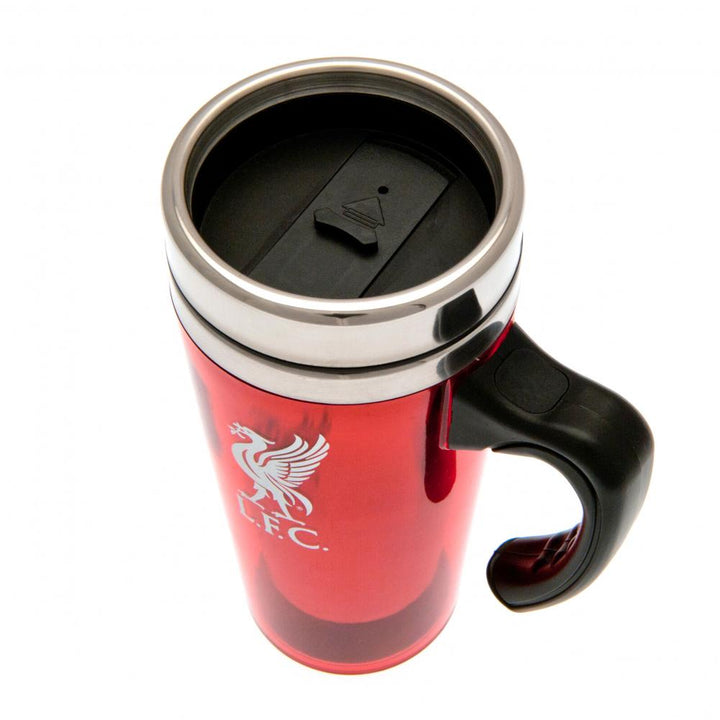 Liverpool Fc Handled Travel Mug available to buy at www.giftsfinder.co.uk