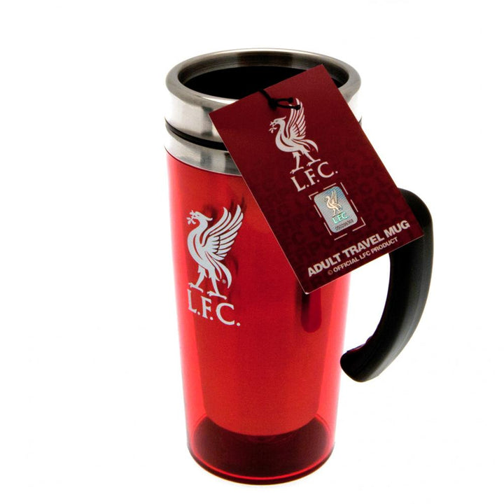 Liverpool Fc Handled Travel Mug available to buy at www.giftsfinder.co.uk