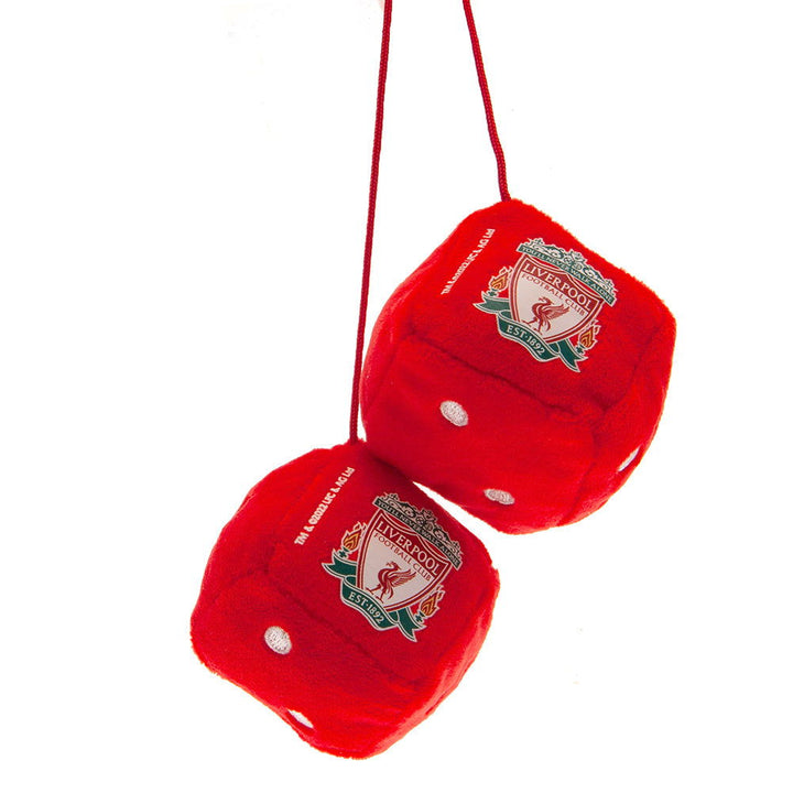 Liverpool Fc Hanging Dice available to buy at www.giftsfinder.co.uk