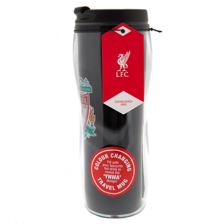 Liverpool Fc Heat Changing Travel Mug available to buy at www.giftsfinder.co.uk