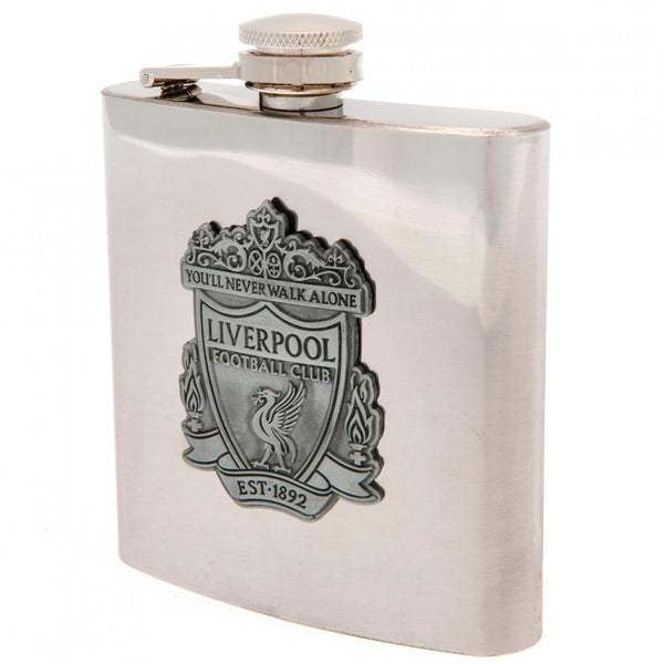 Liverpool Fc Hip Flask available to buy at www.giftsfinder.co.uk