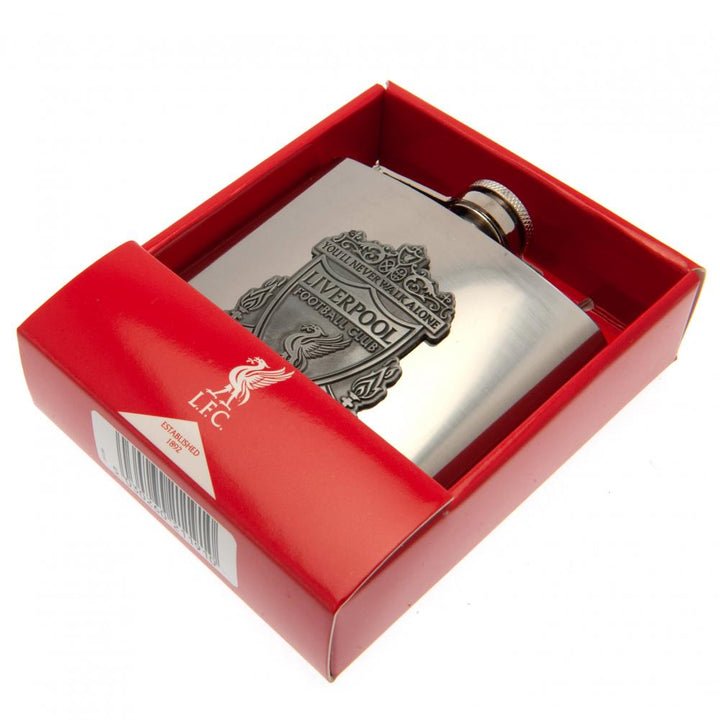 Liverpool Fc Hip Flask available to buy at www.giftsfinder.co.uk