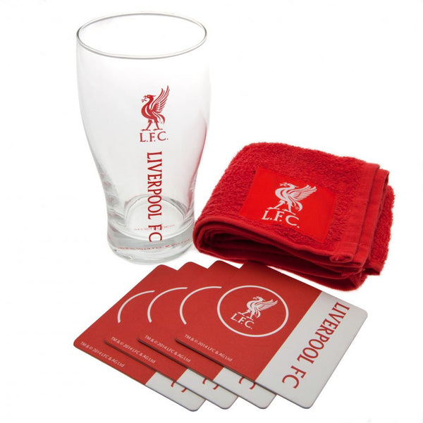 Liverpool Fc Mini Bar Set available to buy at www.giftsfinder.co.uk