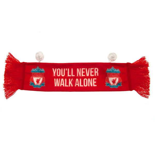 Liverpool Fc Mini Car Scarf Cr available to buy at www.giftsfinder.co.uk