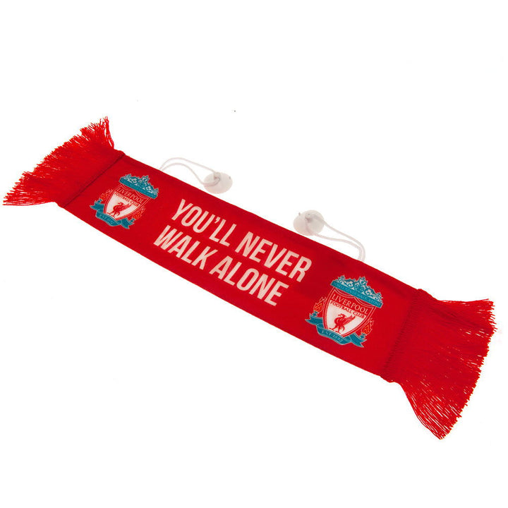 Liverpool Fc Mini Car Scarf Cr available to buy at www.giftsfinder.co.uk