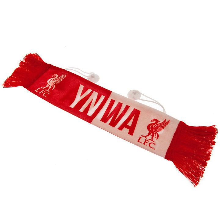 Liverpool Fc Mini Car Scarf Lb available to buy at www.giftsfinder.co.uk