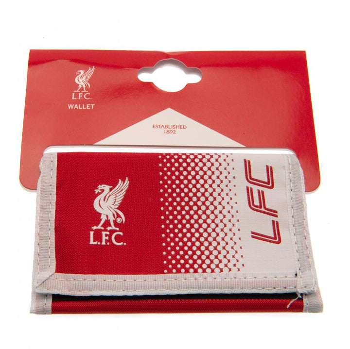 Liverpool Fc Nylon Wallet available to buy at www.giftsfinder.co.uk