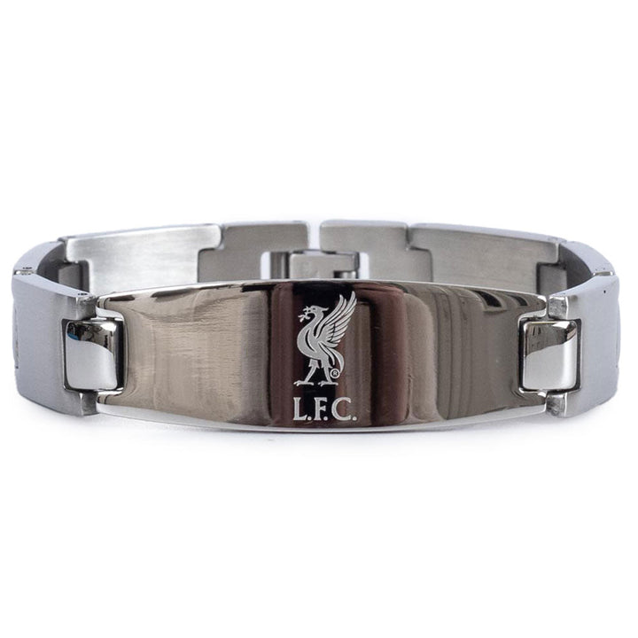 Liverpool Fc Oval Plate Bracelet available to buy at www.giftsfinder.co.uk