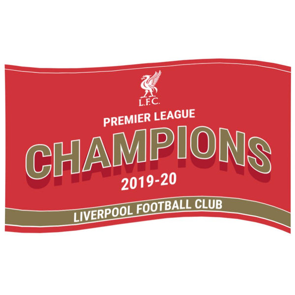 Liverpool Fc Premier League Champions Flag available to buy at www.giftsfinder.co.uk