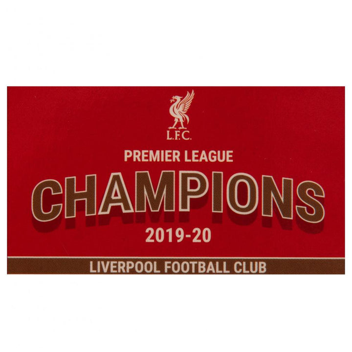 Liverpool Fc Premier League Champions Flag available to buy at www.giftsfinder.co.uk