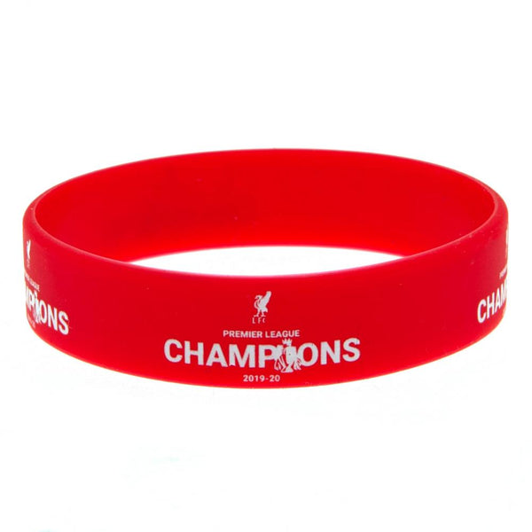 Liverpool Fc Premier League Champions Silicone Wristband available to buy at www.giftsfinder.co.uk