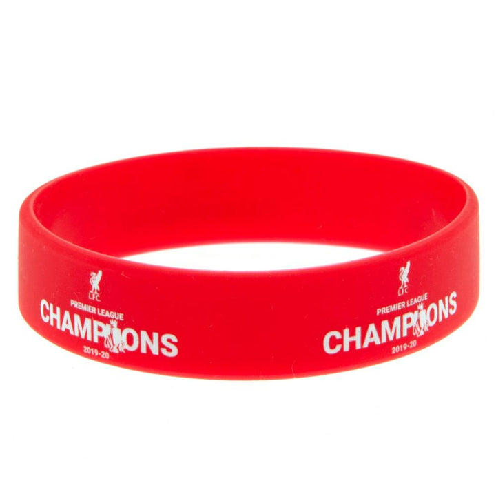 Liverpool Fc Premier League Champions Silicone Wristband available to buy at www.giftsfinder.co.uk