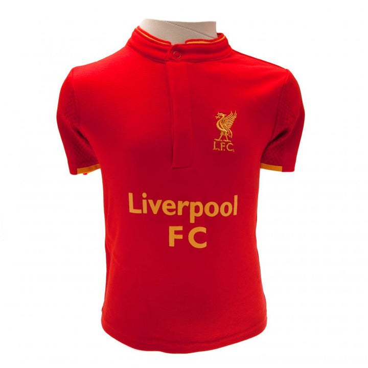 Liverpool Fc Shirt & Short Set 3/6 Mths Gd available to buy at www.giftsfinder.co.uk