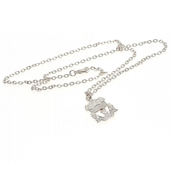 Liverpool Fc Silver Plated Pendant & Chain Cr available to buy at www.giftsfinder.co.uk