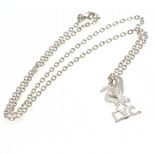 Liverpool Fc Silver Plated Pendant & Chain Lb available to buy at www.giftsfinder.co.uk