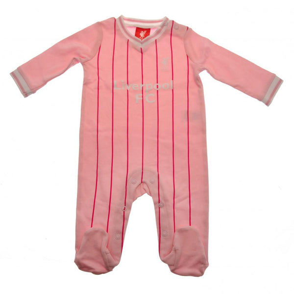 Liverpool Fc Sleepsuit 0/3 Mths Pk available to buy at www.giftsfinder.co.uk