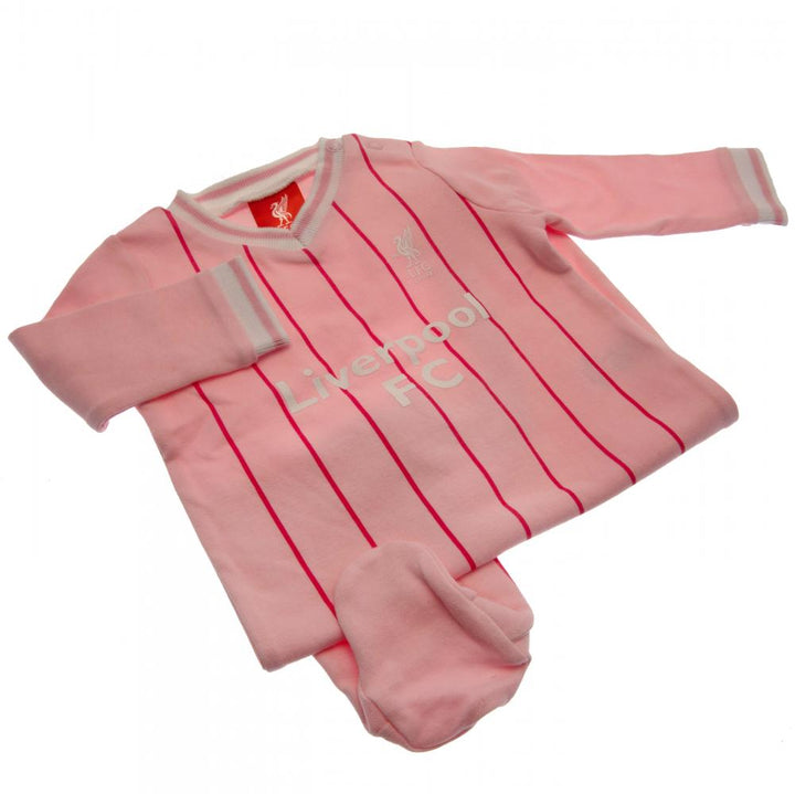 Liverpool Fc Sleepsuit 6/9 Mths Pk available to buy at www.giftsfinder.co.uk