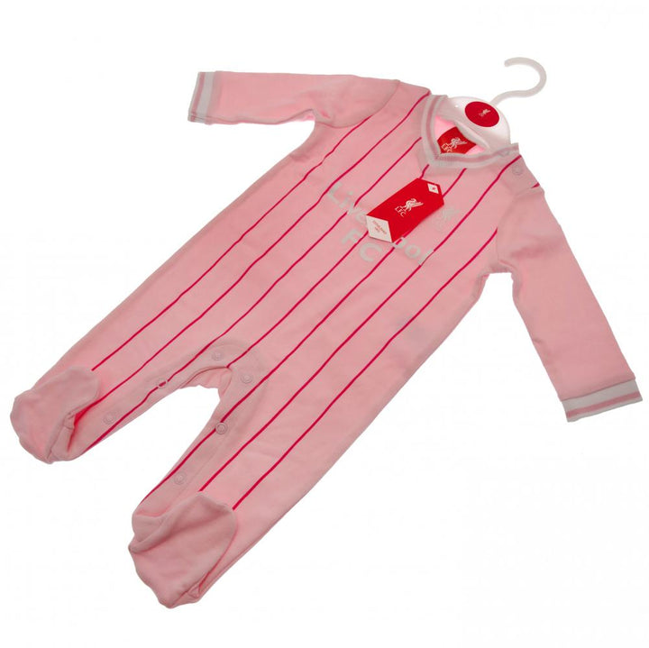 Liverpool Fc Sleepsuit 6/9 Mths Pk available to buy at www.giftsfinder.co.uk