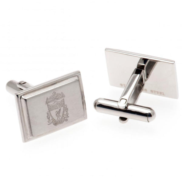 Liverpool Fc Stainless Steel Cufflinks available to buy at www.giftsfinder.co.uk