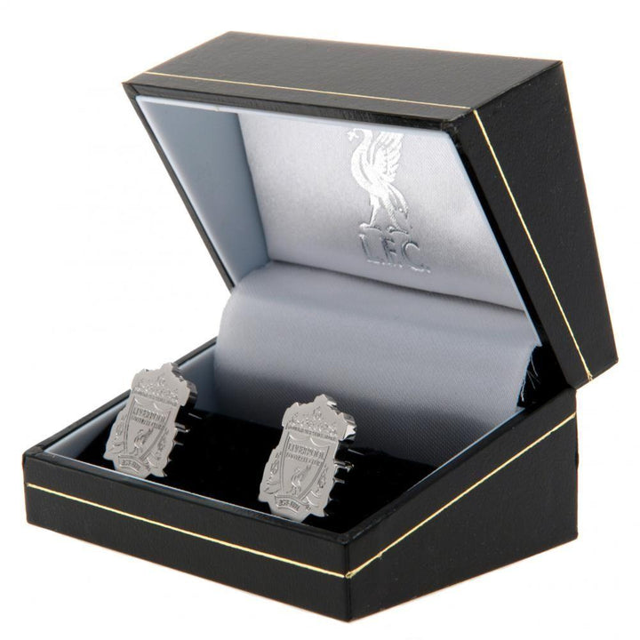 Liverpool Fc Stainless Steel Formed Cufflinks Cr available to buy at www.giftsfinder.co.uk