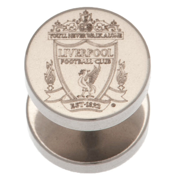 Liverpool Fc Stainless Steel Stud Earring Cr available to buy at www.giftsfinder.co.uk