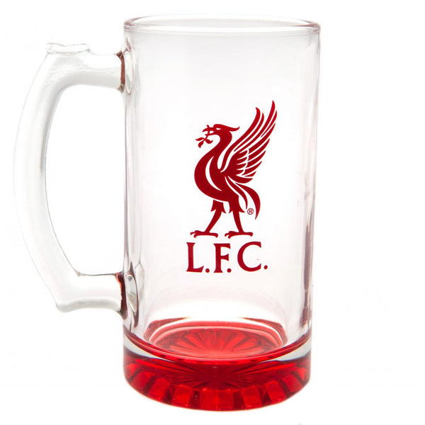 Liverpool Fc Stein Glass Tankard available to buy at www.giftsfinder.co.uk