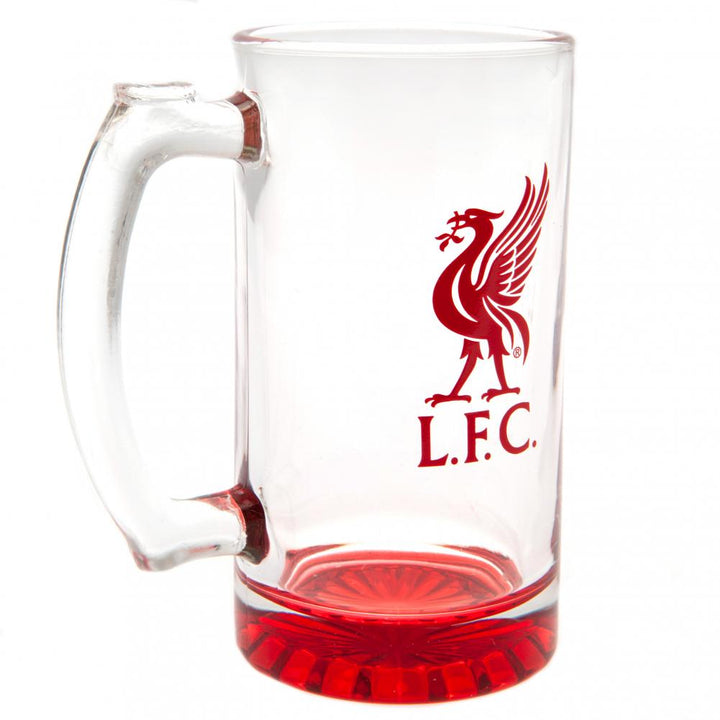 Liverpool Fc Stein Glass Tankard available to buy at www.giftsfinder.co.uk