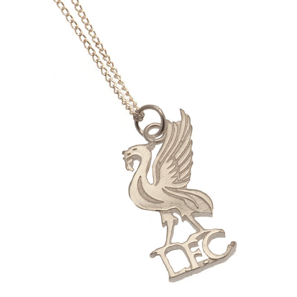 Liverpool Fc Sterling Silver Pendant & Chain Lb available to buy at www.giftsfinder.co.uk