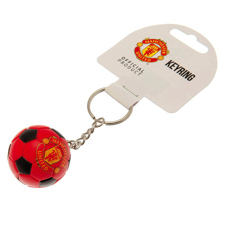 Manchester United Fc Football Keyring available to buy at www.giftsfinder.co.uk