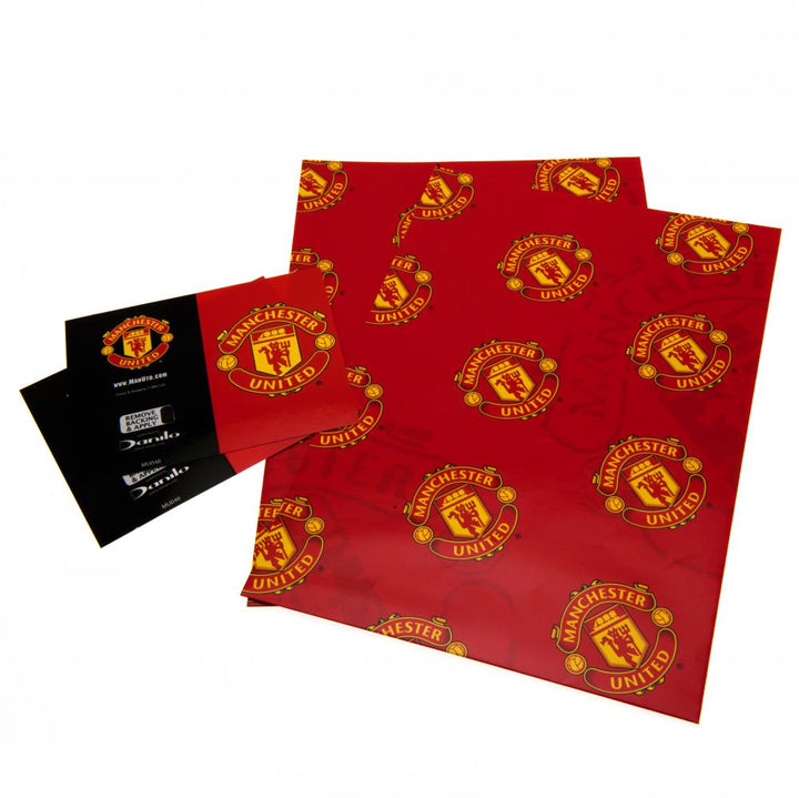 Manchester United Fc Gift Wrap available to buy at www.giftsfinder.co.uk