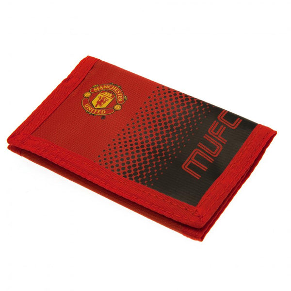 Manchester United Fc Nylon Wallet available to buy at www.giftsfinder.co.uk