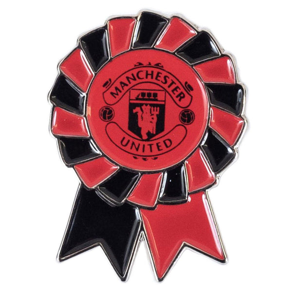 Manchester United Fc Rosette Badge available to buy at www.giftsfinder.co.uk