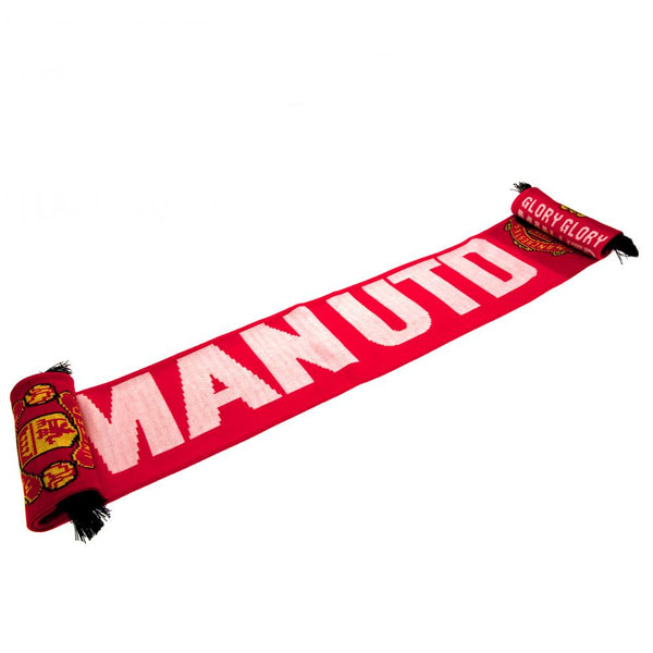 Manchester United Fc Scarf Gg available to buy at www.giftsfinder.co.uk