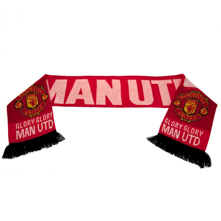 Manchester United Fc Scarf Gg available to buy at www.giftsfinder.co.uk