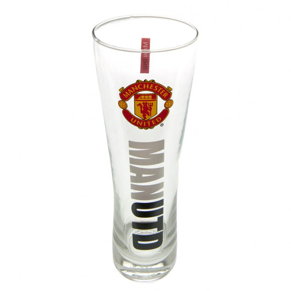 Manchester United Fc Tall Beer Glass available to buy at www.giftsfinder.co.uk