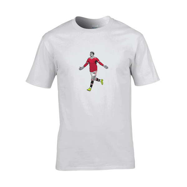 Marcus Rashford Manchester United T-Shirt available to buy at www.giftsfinder.co.uk