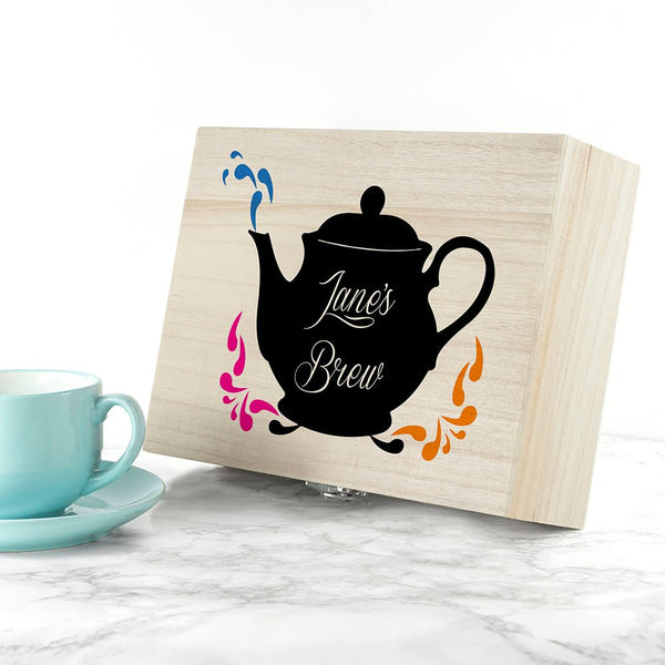 Buy My Favourite Brews Tea Box available now at www.giftsfinder.co.uk