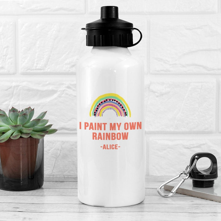 Buy My Own Rainbow White Water Bottle available now at www.giftsfinder.co.uk