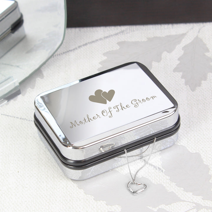 Mother Of Groom Heart Necklace Box - part of the Gifts Finder Jewellery Boxes collection