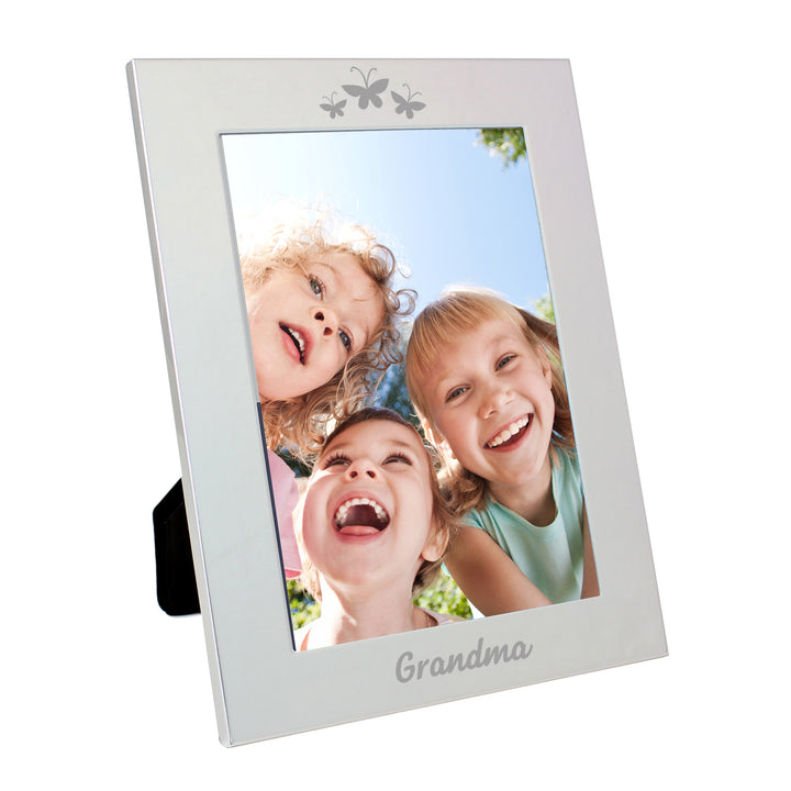 Silver 5x7 Grandma Photo Frame in gift category Personalised Photo Frames