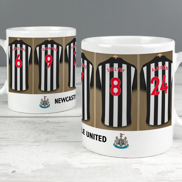 Buy Newcastle United Football Club Dressing Room Mug available now at www.giftsfinder.co.uk