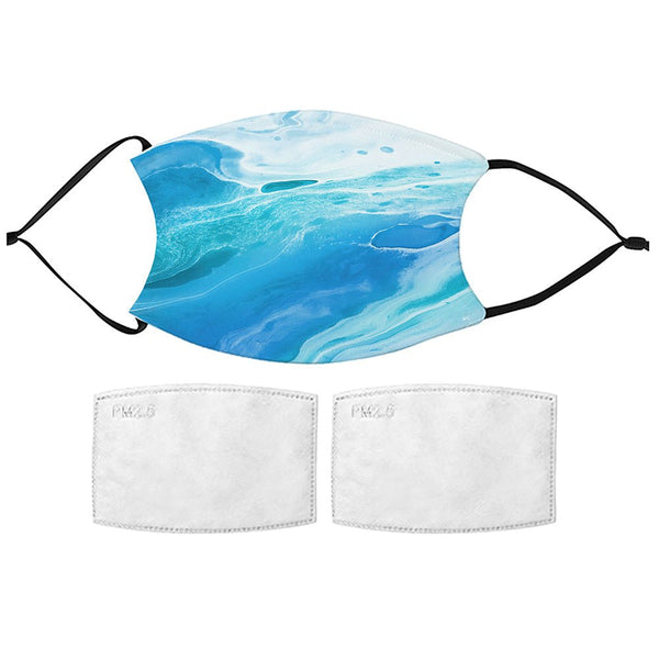 Buy Ocean Watercolour Face Mask available now at www.giftsfinder.co.uk